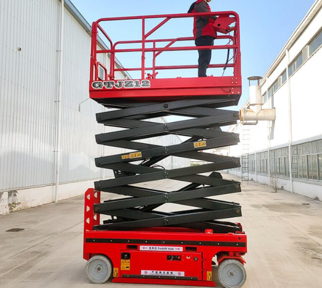 敦化自行走移动式升降机